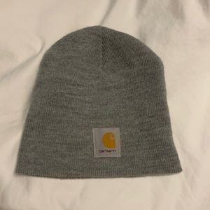 Carhartt grey beanie. One size fits all